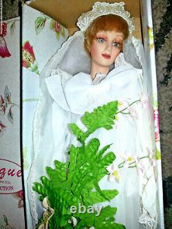 PRINCESS DIANA Porcelain Doll WEDDING DRESS Bride LIMITED UniQue Collection NEW
