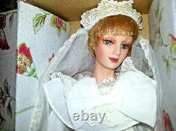 PRINCESS DIANA Porcelain Doll WEDDING DRESS Bride LIMITED UniQue Collection NEW