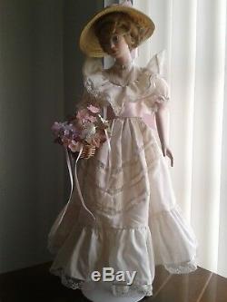 PRISCILLA 1993 Hamilton Collection Series for Vintage Porcelain Doll Collector