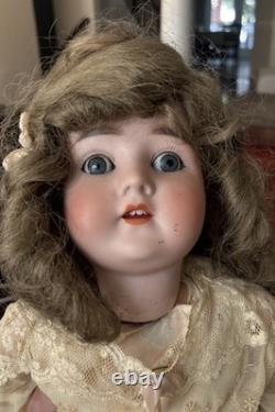 Pansy Iv Germany Doll Brown Hair Over 20 Inches Vintage Bisque