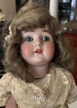 Pansy Iv Germany Doll Brown Hair Over 20 Inches Vintage Bisque
