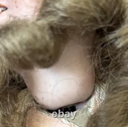 Pansy Iv Germany Doll Brown Hair Over 20 Inches Vintage Bisque