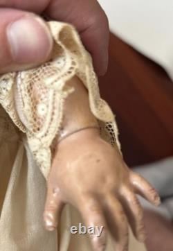 Pansy Iv Germany Doll Brown Hair Over 20 Inches Vintage Bisque