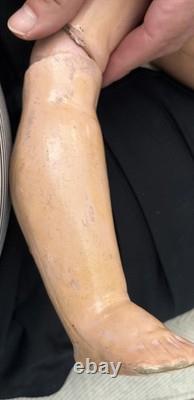 Pansy Iv Germany Doll Brown Hair Over 20 Inches Vintage Bisque