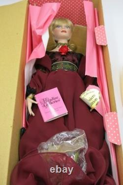 Paradise Galleries A Floral Fantasy Collection Rosalind Vintage Porcelain Doll