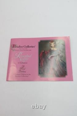 Paradise Galleries A Floral Fantasy Collection Rosalind Vintage Porcelain Doll