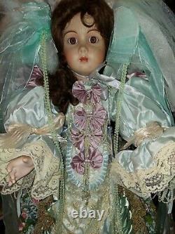 Pat Loveless 30 inch Antique French Reproduction Jumeau Doll Crystal Blue Ice