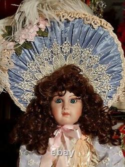 Pat Loveless 30 inch Antique Reproduction Jumeau Doll All Porcelain