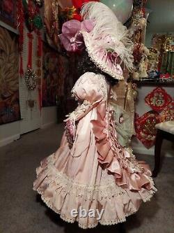 Pat Loveless 30 inch Antique Reproduction Jumeau Doll All Porcelain 128 of 400