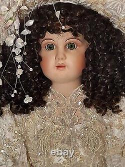 Pat Loveless 36 inch Antique Reproduction Jumeau Doll Crystal Ice 27 of 2000