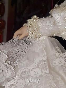 Pat Loveless 36 inch Antique Reproduction Jumeau Doll Crystal Ice 27 of 2000