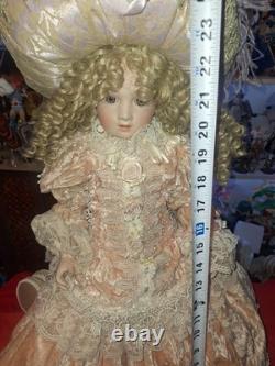 Pat Loveless R. A. STIENER Antique Reproduction Doll 22 Lmt Ed 444 Of 2000 Vinta