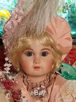 Pat Loveless Victorian Jumeau Antique Reproduction Porcelain 28 Twins 2 Dolls