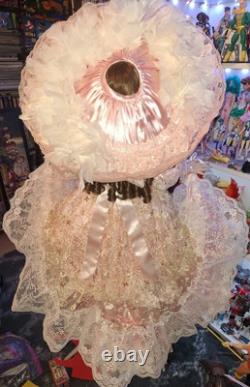 Pat Loveless Victorian Jumeau Pink Satin Antique Reproduction Doll