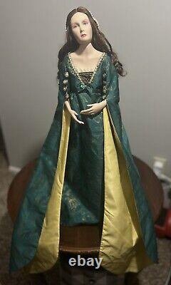 Paul Crees And Peter Coe Porcelain Doll 25 Juliette Vintage beautiful Clothes