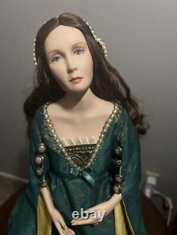 Paul Crees And Peter Coe Porcelain Doll 25 Juliette Vintage beautiful Clothes