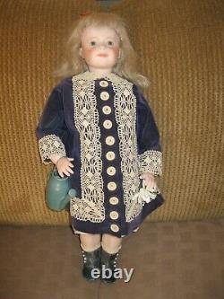 Polly Mann 25 Collectors Museum Doll Girl With Watering Can 1982