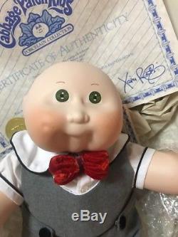 Porcelain Cabbage Patch Xavier Roberts Kid 1985 Vintage