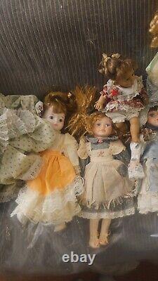 Porcelain DOLLS Vintage Huge Lot