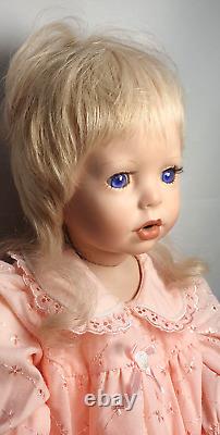 Porcelain Doll Baby Shay (336) 22(56cm) by Donna RuBert, 1994, Vintage & Rare