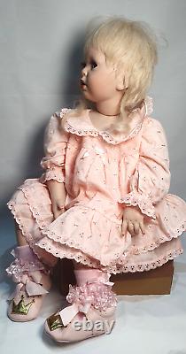 Porcelain Doll Baby Shay (336) 22(56cm) by Donna RuBert, 1994, Vintage & Rare