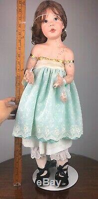 Porcelain Doll COLUMBINA by Amalia Pastor signed Ltd 7 of 10 1998