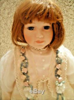 Porcelain Doll Collectable Vintage Bisque Ceramic Figurine Rare 43cm = 17'' TAL