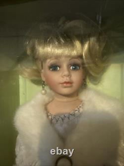 Porcelain Doll Genuine Collectible Memories Handcrafted Vintage In Box with Tag