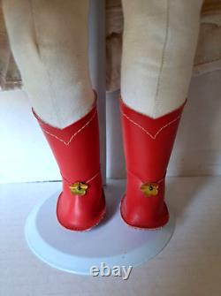 Porcelain Doll Hungarian Collectible Authentic Dress Handmade Large 21 Vintage