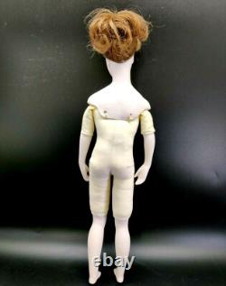 Porcelain Doll Undressed Rose Petite Portrait 1982