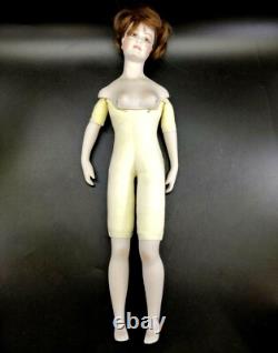 Porcelain Doll Undressed Rose Petite Portrait 1982