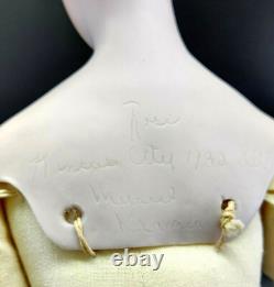 Porcelain Doll Undressed Rose Petite Portrait 1982