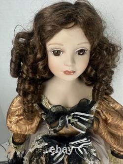 Porcelain Victorian Doll Corrine By Seymour Mann