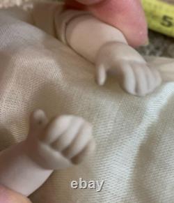 Porcelain Vintage Antique Dolls Lot of (4) + (1) 8 Hard Plastic Doll