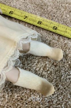 Porcelain Vintage Antique Dolls Lot of (4) + (1) 8 Hard Plastic Doll
