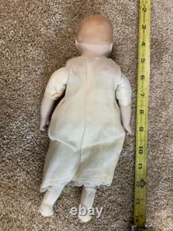 Porcelain Vintage Antique Dolls Lot of (4) + (1) 8 Hard Plastic Doll