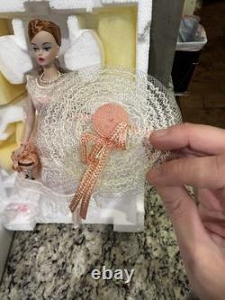 Porcelain Vintage Look Plantation Belle Red Haired Ponytail Barbie Doll & Hat
