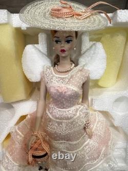 Porcelain Vintage Look Plantation Belle Red Haired Ponytail Barbie Doll & Hat