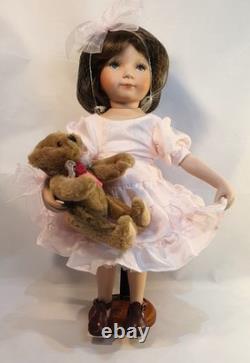 Porcelain doll (672) 14(35cm) by Dianna Effner, Vintage & Cute