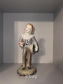 Porcelain figurine, decorative, ceramics, porcelain doll, elegant antiques