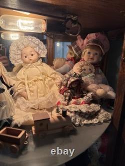 Porecelain Doll Vintage Dolls Collection Lot Of 23