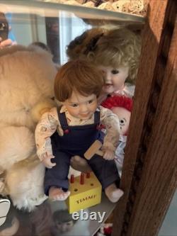 Porecelain Doll Vintage Dolls Collection Lot Of 23