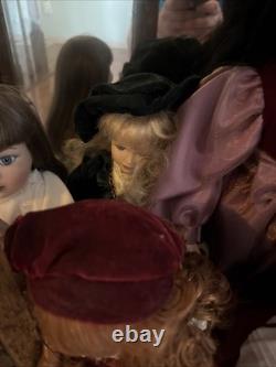 Porecelain Doll Vintage Dolls Collection Lot Of 23
