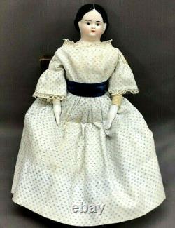 Pre-Civil War KLOSTER VIELSDORF c. 1854 Antique German China Doll Covered Wagon