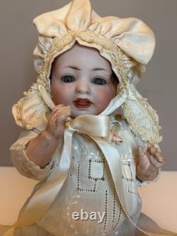 Precious 11 bisque character baby doll 152-3 by Hertel & Schwab
