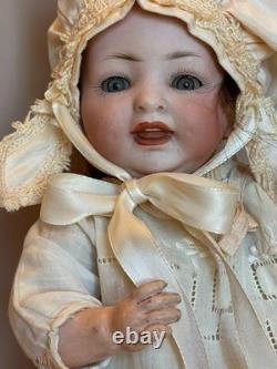 Precious 11 bisque character baby doll 152-3 by Hertel & Schwab