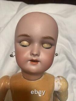 Pretty Antique Heinrich Handwerck Simon & Halbig German Bisque Head Doll 17