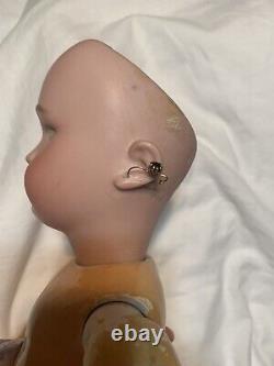 Pretty Antique Heinrich Handwerck Simon & Halbig German Bisque Head Doll 17