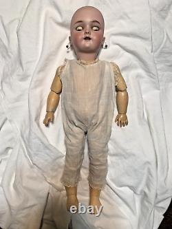 Pretty Antique Heinrich Handwerck Simon & Halbig German Bisque Head Doll 17