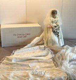Princess Diana Vintage Doll In Wedding Dress Still In Box